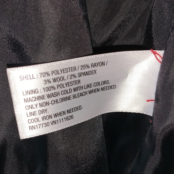 MERONA blazer black size 12 - Picture 5 of 5